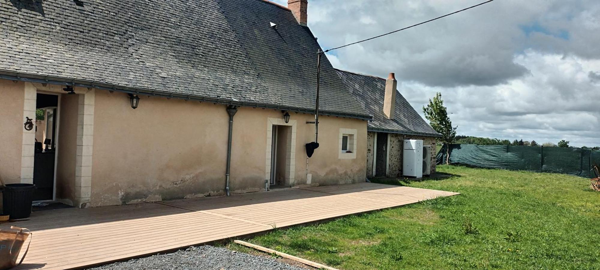Seiches-sur-le-Loir Maison De Campagne מראה חיצוני תמונה